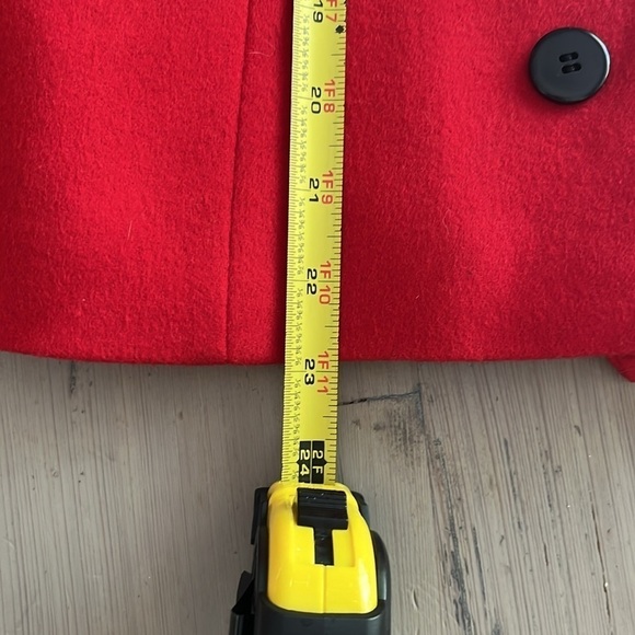 ESCADA BY MARGARETHA LEY Wool & Cashmere Blazer Jacket in Red Size Small or 6 - Picture 8 of 11